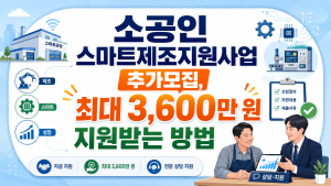 소공인 스마트제조지원사업