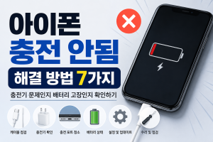 아이폰 충전 안됨 아이폰 충전 안됨