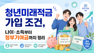 청년미래적금 가입 조건