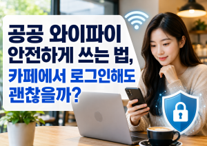 공공 와이파이 안전하게 쓰는 법
