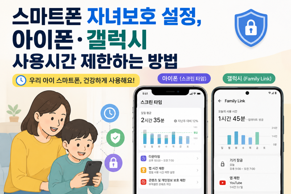 스마트폰 자녀보호 설정