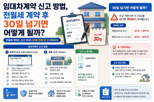 임대차계약 신고 방법