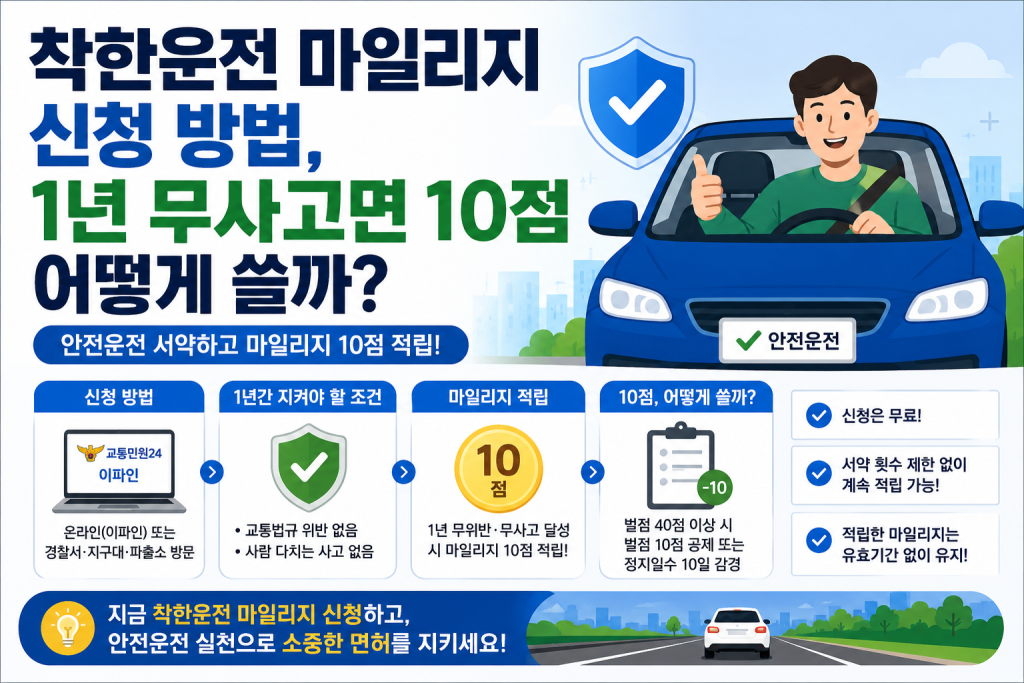 착한운전 마일리지